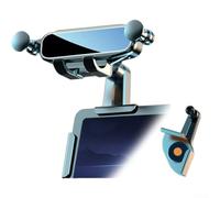 Caswynlife Support de téléphone de voiture pour tableau de bord, support mobile à clipser avec coussinets en silicone souple, support de navigation stable pour tous les smartphones, installation