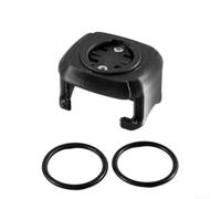 Caswynlife Support pliable pour ordinateur de vélo, support GPS en ABS imprimé 3D, compatible avec Garmin et Mio, ajustement élastique sécurisé pour modèles M/S/H, vert (noir)