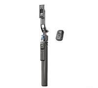 Caswynlife Trépied de suivi automatique du visage, rotation à 360 ° avec télécommande, support extensible en alliage d'aluminium pour &, noir