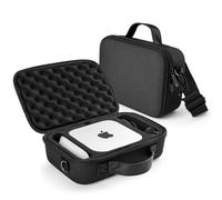 CaSZLUTION Étui de voyage rigide pour Mac Mini M4/M4 Pro 2024 | Boîte de rangement de protection antichoc en EVA avec insert en éponge personnalisé pour Mac Mini M4, souris magique et câbles (étui