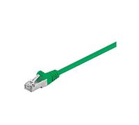 CAT 5e Câble de Liaison, SF/UTP, Vert, 2m Longueur de Câble