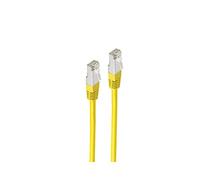Cat.5e Câble patch Ethernet LAN blindé Gigabit RJ45 F/UTP Paire torsadée 2 connecteurs RJ45 pour panneaux de brassage, panneau de brassage, routeur, modem DSL et autres appareils avec connecteur RJ45