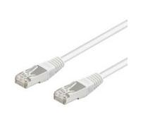 CAT 5e Câble réseau 2x RJ45 plug SF/UTP outer shield: foil and braiding