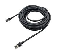 Cat.5e Câble réseau LAN CAT6 26 AWG 4 paires avec botte STP avec prise modulaire RJ45 Blindage 8P8C pour kit Internet satellite Starlink v3 GEN3 (46 m)