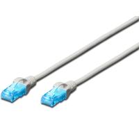 Cat 5e LAN Cable 30m CCA Network Cable with RJ45 U/UTP Unshielded Cat-6 & Cat-5 Compatible Grey