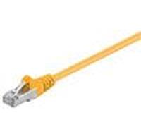 CAT 5e Network cable 2x RJ45 plug SF/UTP outer shield: foil and braiding