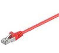 CAT 5e Network cable 2x RJ45 plug SF/UTP outer shield: foil and braiding