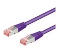 Cat 6-1500 sstp pimf violett 15m G