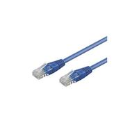 Goobay Câble de liaison CAT 6 U/UTP Bleu 7,5 m
