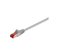CAT 6 Câble de Liaison, S/FTP (PiMF), Gris, 15m Longueur de Câble
