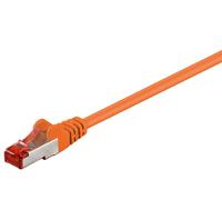 GOOBAY 95466 - Câble patch PiMF catégorie 6 S/FTP, CCA, orange, 0,50 m