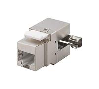 CAT 6 Keystone RJ45 Jack, STP, 250 MHz, Argent