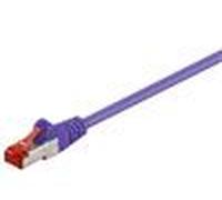 goobay Cat 6-025 LC SSTP PIMF 0.25m câble de réseau Violet 0,25 m Cat6