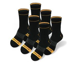 CAT 6-pack Half Cushioned Quarter Socks Chaussettes mi-longues Homme (lot de 6)