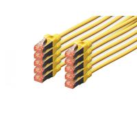 Digitus DK-1644-050-Y-10 câble de réseau Jaune 5 m Cat6 S/FTP (S-STP)