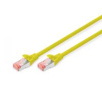 CAT 6 S-FTP patch cord, Cu, LSZH AWG 27/7, length 5 m, color yellow
