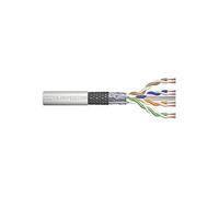 Digitus Câble réseau Cat-6 non assemblé 100 m SF-UTP LSZH Compatible PoE+ Gris