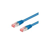 Cat 6a-050 sstp pimf blau 0.50m