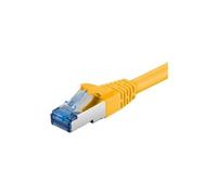 Cat 6a-050 sstp pimf gelb 0.50m