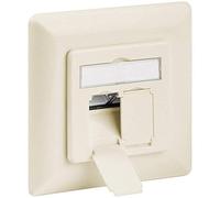 CAT 6a Boîtier Encastré, UP, Beige