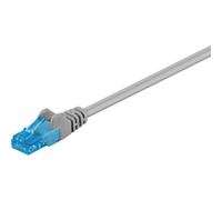 Cat 6a Câble Patch, U/utp, Gris, Conducteur En Cuivre (cu), Gaine De Câble Sans Halogène (lszh). Longueur De Câble 1 M