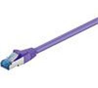 CAT 6a Network cable, 2xRJ45 plug LS0H S/FTP 2xshielded: PIMF + braid shield