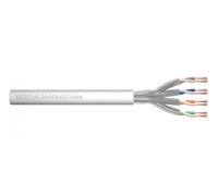 CAT 6A U-FTP patch cable, raw length 305 m, paper box, AWG 27/7, LSZH, sx, grey