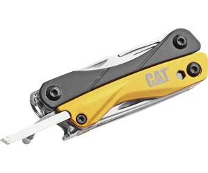 CAT 980857ING Couteau multifonction noir, Yellow