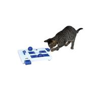 Trixie Jeu d'intelligence pour chat 4596 Brain Mover – bleu 25 × 20 cm