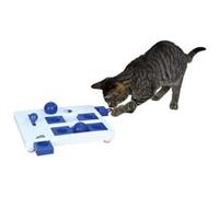 Trixie Jeu d'intelligence pour chat 4596 Brain Mover – bleu 25 × 20 cm