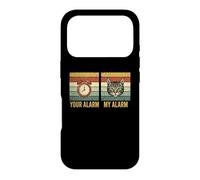 Cat Alarm (Your Alarm, My Alarm) - Chaton Lover Fun Meme Cat Coque pour iPhone 17 Pro