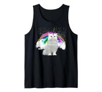 Cat and Unicorn Magical Funny Kitten Rainbow Cats Lover Débardeur