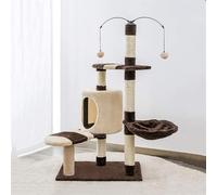 Cat Apartments Cadre d'escalade pour Chat Planche en Forme de Poisson Cadre d'escalade pour Chat Nid de Chat Arbre à Chat One Cat Villa Cadre d'escalade pour Chat en Sisal Poste de