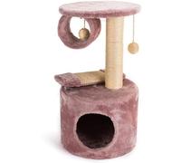 Cat Apartments Chats et Animaux de Compagnie Cadre d'escalade pour Chat Double Couche avec Planche à gratter pour Chat en Pilier en Sisal, Arbre à Chat pour Chatons Tour d'arbre à Chat