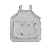 Cat Apron Carrier with Holes - Adjustable Cat Chest Carrierr with Holes | Soft Front Chest Sling with Drawstring Breathable Cats Carrier Pouch for Small Dogs, Cats