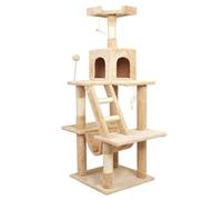 Cat Arbre Cat Cadre d'escalade litière Chat Arbre Chat Une Plate-Forme Grande Came Cadre Quatre Saisons Universel Cat étagère Aliment pour Animaux de Compagnie Beauty Comes
