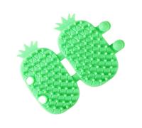 Cat Auto-sharers pour le logement des chats, un gratteur de chat Auto-soins, des fesses de massage auto-entretenir la conception d'ananas | Infirmière murale, brosse à gratter sur le visage doux, joue