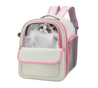 Cat Backpack, Bubble Pet Carrier, Travel Bag, Ergonomic Design with Transparent Window, Ideal for Outdoor, and Vet Visits for Cats, Small Dogs, and Puppies, 12.99x9.84x15.75 in