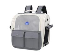Cat Backpack | Large Breathable Pet Backpack | Foldable Cat Carrier Bag, Pet Travel Backpack, Mesh Cat Carrier Backpack, Padded Shoulder Straps Pet Bag, Animal Backpack for Cats
