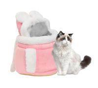 Cat Bag Carrier - Cat Travel Carrier for Car, Soft Sided Pet Carrierr Bag, Cute Double Pocket Design Dog Travel Holder Comfortable Front Pack, Cozy Pet Cave, Adjustable Dog Bed, Durable Pets Bags