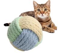 Cat Ball Toy with Bell - Cotton Rope Chew Ball | Interactive Teaser