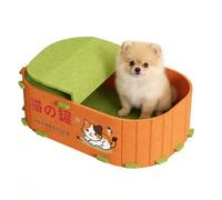 Cat Bed - 51.5x31.5x16.5cm Comfortable Cat Box Bed | Kitten Felt Couch Beds, Pet Rest Couch, Reliable Pet Comfort Beds for Sleeping Scratching Playing Home Seasonal Indoor Living Room