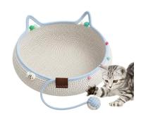 Cat Bed Basket - Handwoven Cotton Rope Nest for Play, Sleep & Relaxations