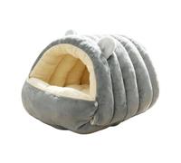 Cat Bed Cave | Covered Cat Bed, Soft Plush Pet Cave