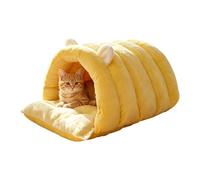 Cat Bed Cave Covered Washable Soft Warm House with Zipper Cat House Bed