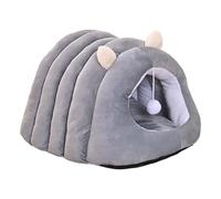 Cat Bed Cave, Enclosed Tent-Style Pet House for Kittens and Small Animals, Comfortable Indoor Rest Nest for Apartment Corners, Bedroom Floors, Play Spaces, 43×35×23cm