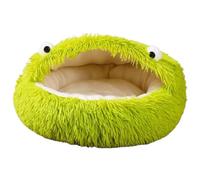 Cat Bed Cave | Small Dog Cave House | Plush Warm Pet House Nest | Soft, Cozy Cat Bed for Winter | Ideal for Indoor Cats, Kittens, Puppies & Pets | Comfortable Pet Cave for Cold Weather