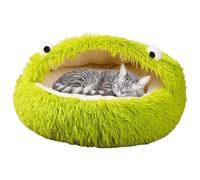 Cat Bed Cave | Small Dog Cave House | Plush Warm Pet House Nest | Soft, Cozy Cat Bed for Winter | Ideal for Indoor Cats, Kittens, Puppies & Pets | Comfortable Pet Cave for Cold Weather