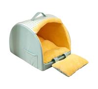 Cat Bed Cave - Soft Plush Comfortable Windproof Nest | Portable Pet Nest with Warm Indoor Function, Cloth Plush Accessory with Multi Purpose Use, Winter Sleeping Bed