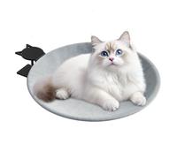 Cat Bed for Desk Clip on Hammock Nest Shelf Hammock House Perch Kitten | with Removable Cover Load Capacity Up To 60lbs Cat Bed Desk Mount for Sleeping Climbing Apartment Indoor Home Chair Table